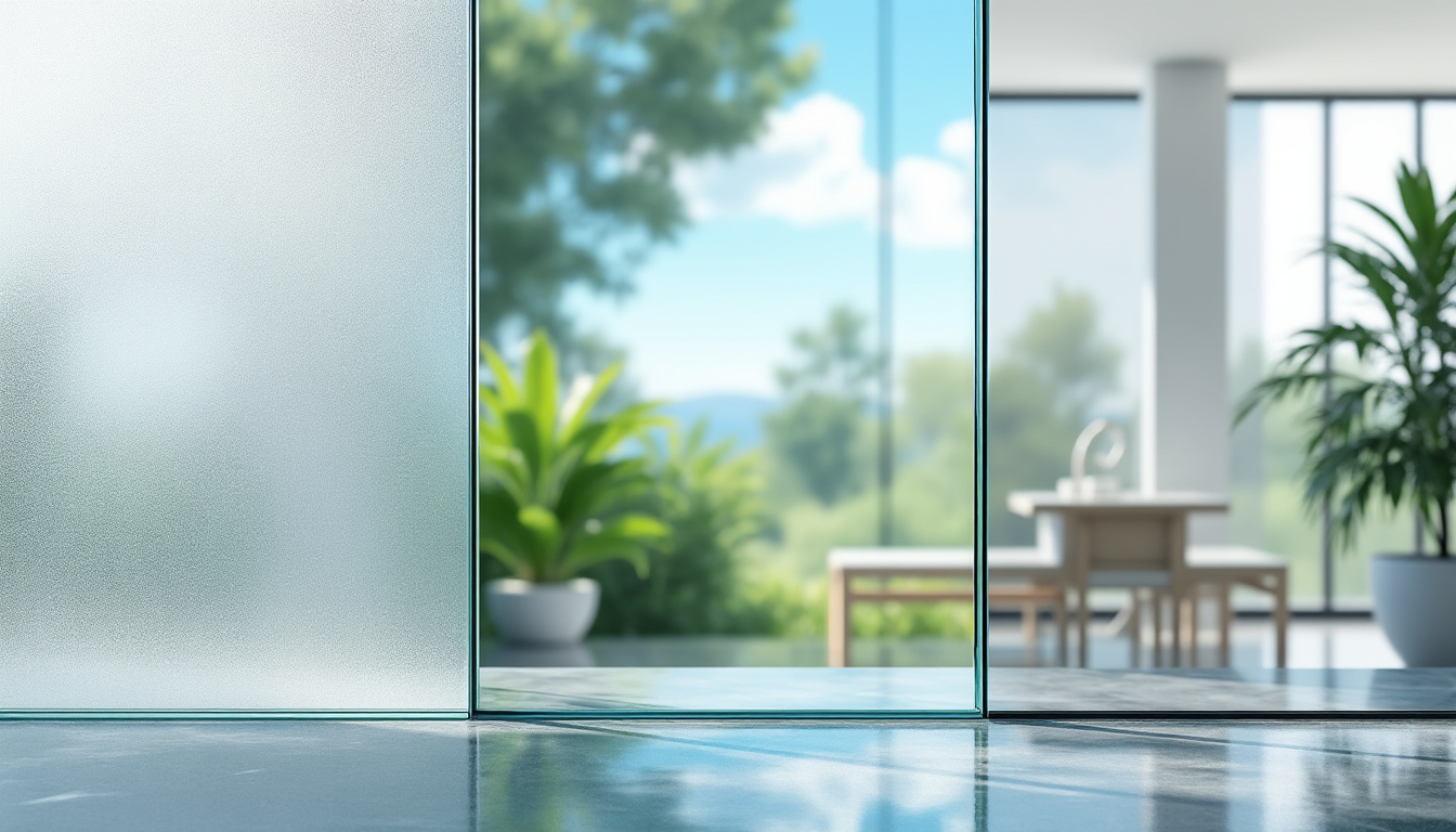 Verre dépoli vs transparent vs teinté : comment choisir