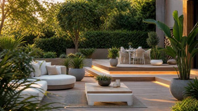 Inspiration et conseils pour aménager un jardin contemporain élégant