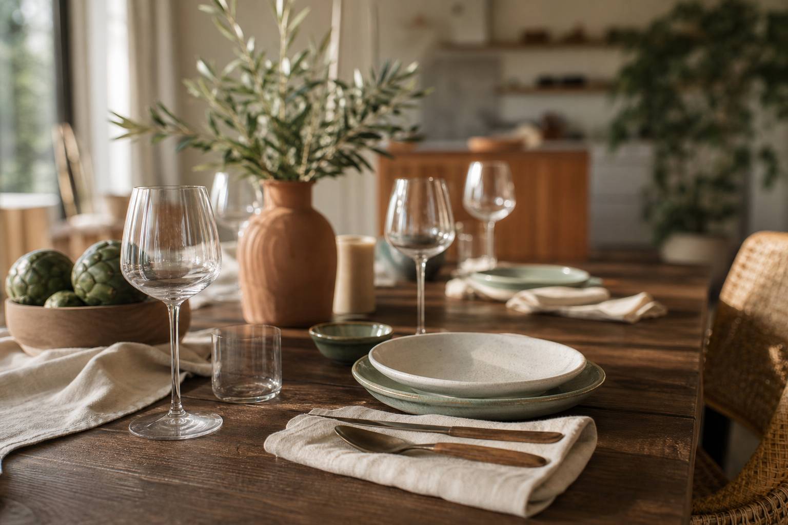 Banquettes ingénieuses pour un coin repas convivia — ambiance litteraire et ecriture