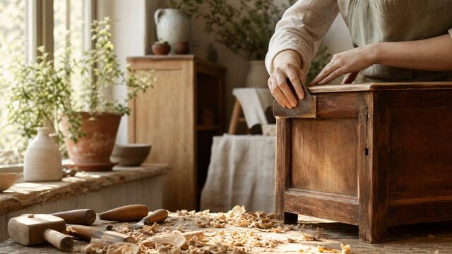 Comment redonner vie à un meuble en bois : les étapes essentielles pour un relooking réussi
