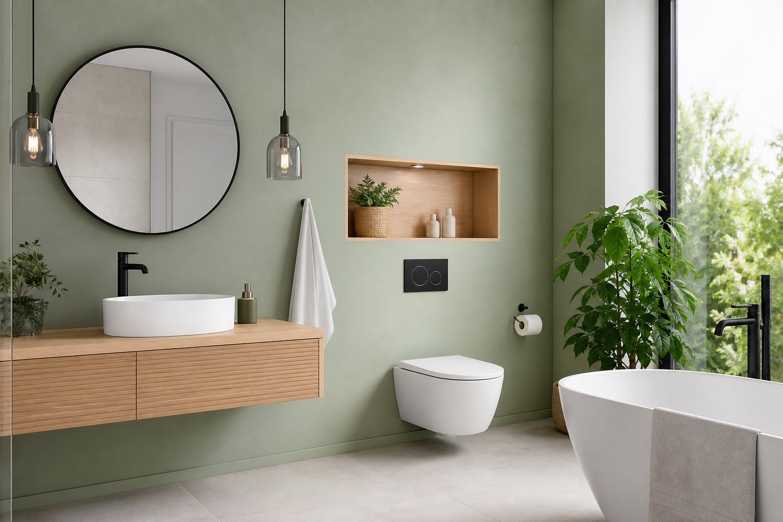Peinture pour WC : découvrez les 15 teintes incontournables qui font sensation