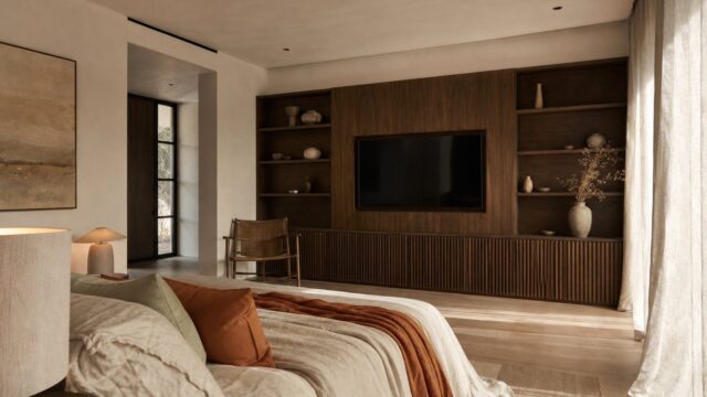 Idées ingénieuses pour intégrer une télévision dans votre chambre à coucher