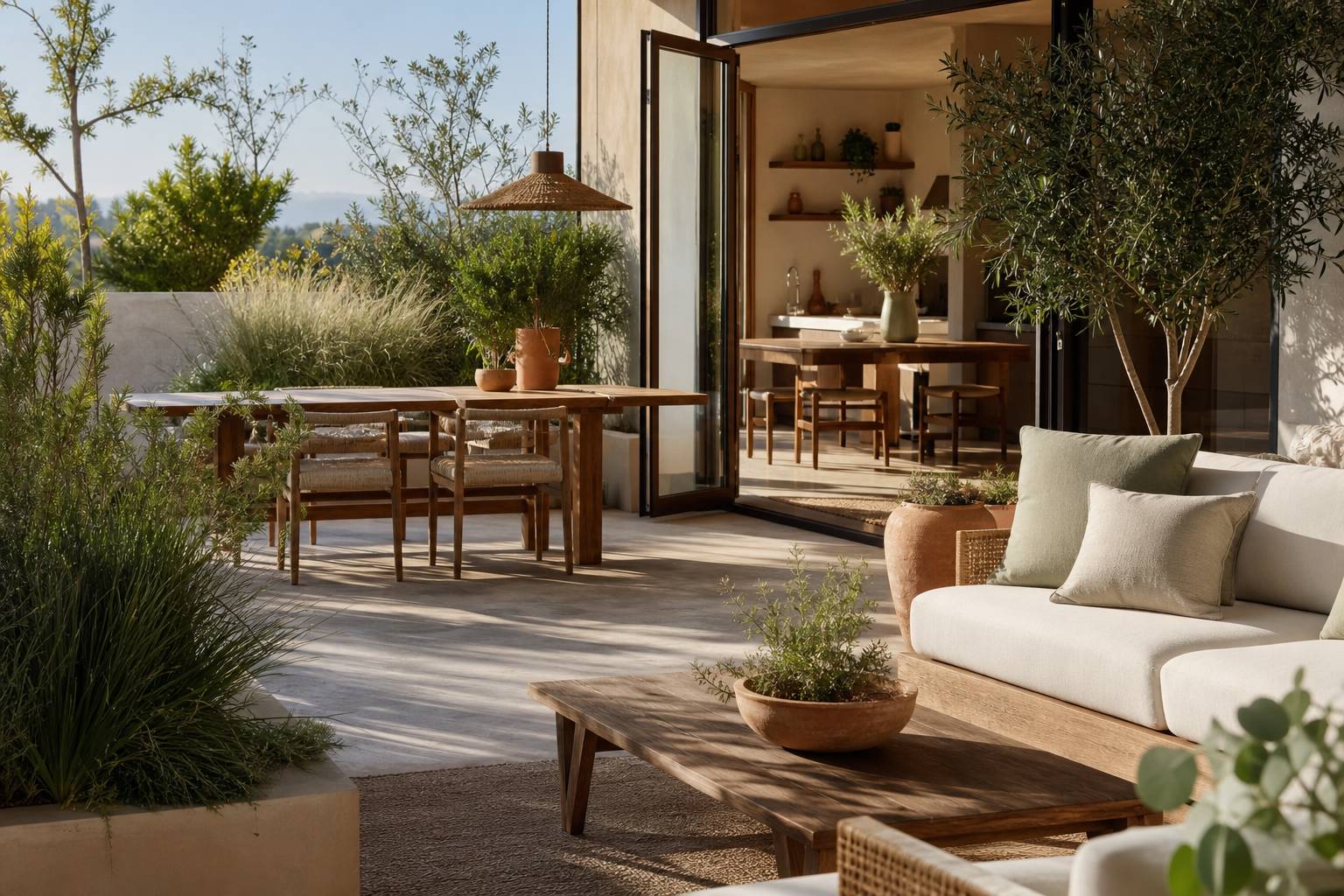 Conseils d’experts pour aménager une terrasse paysagée unique et accueillante, Aménagement terrasse paysagée : partir