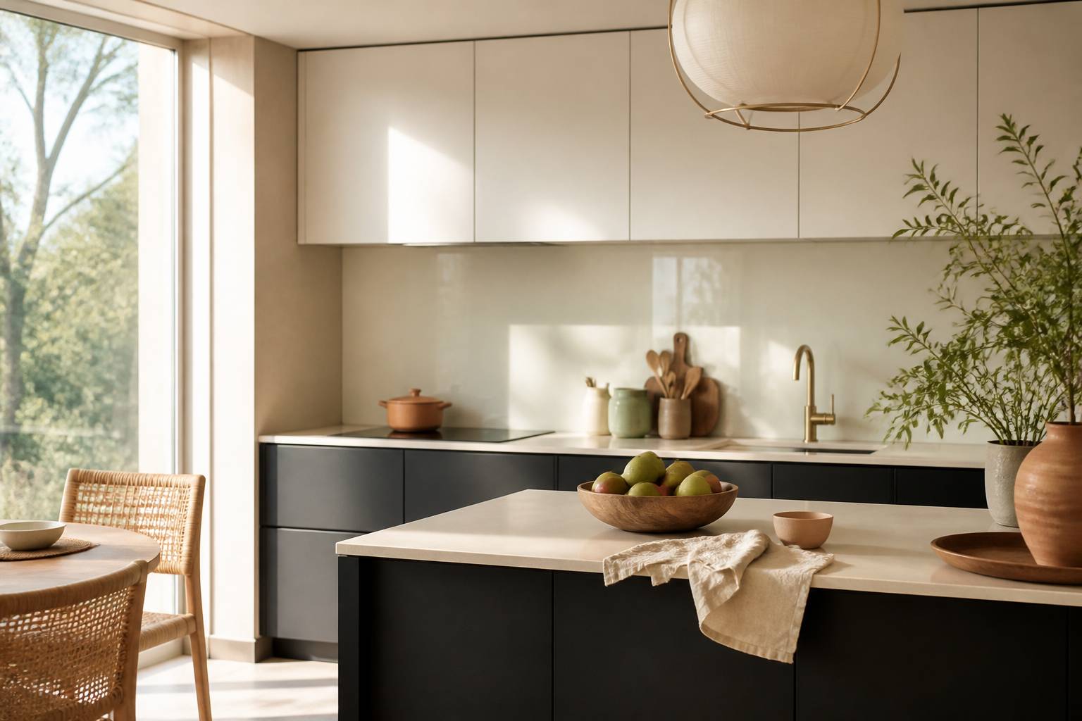 Cuisine noire ou blanche : Comment choisir la couleur parfaite pour votre espace culinaire ?