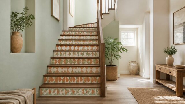 Inspiration : sublimer vos escaliers avec des peintures décoratives créatives