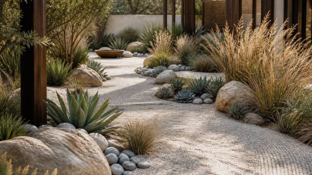 Inspiration déco : Sublimez votre jardin grâce au gravier