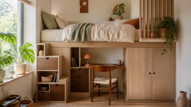 Idées de lits ingénieux pour optimiser les petits espaces