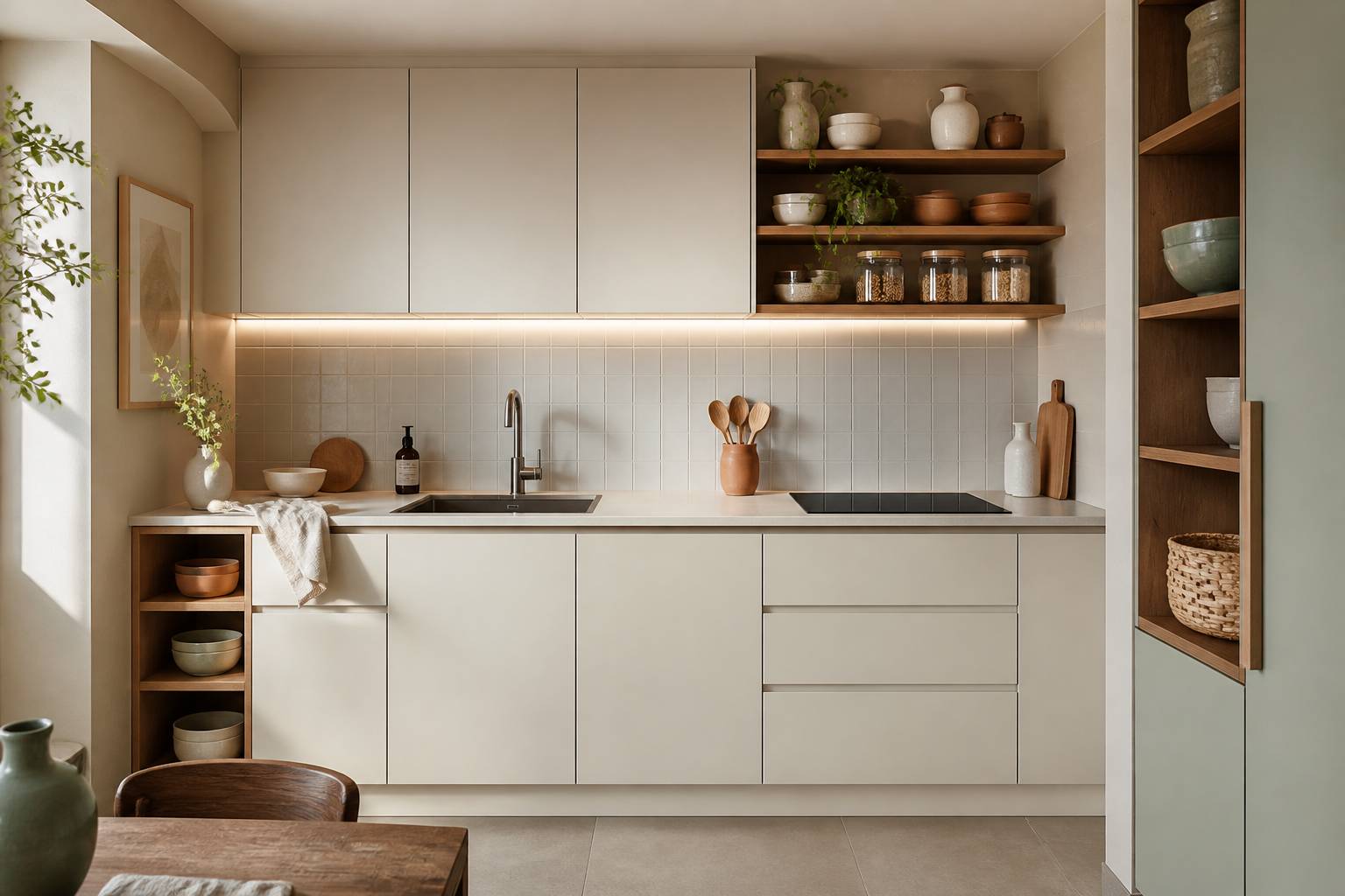 Astuces ingénieuses pour aménager des petites cuisines ultra-fonctionnelles