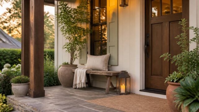 Inspiration et astuces pour aménager un porche d&rsquo;entrée accueillant et stylé