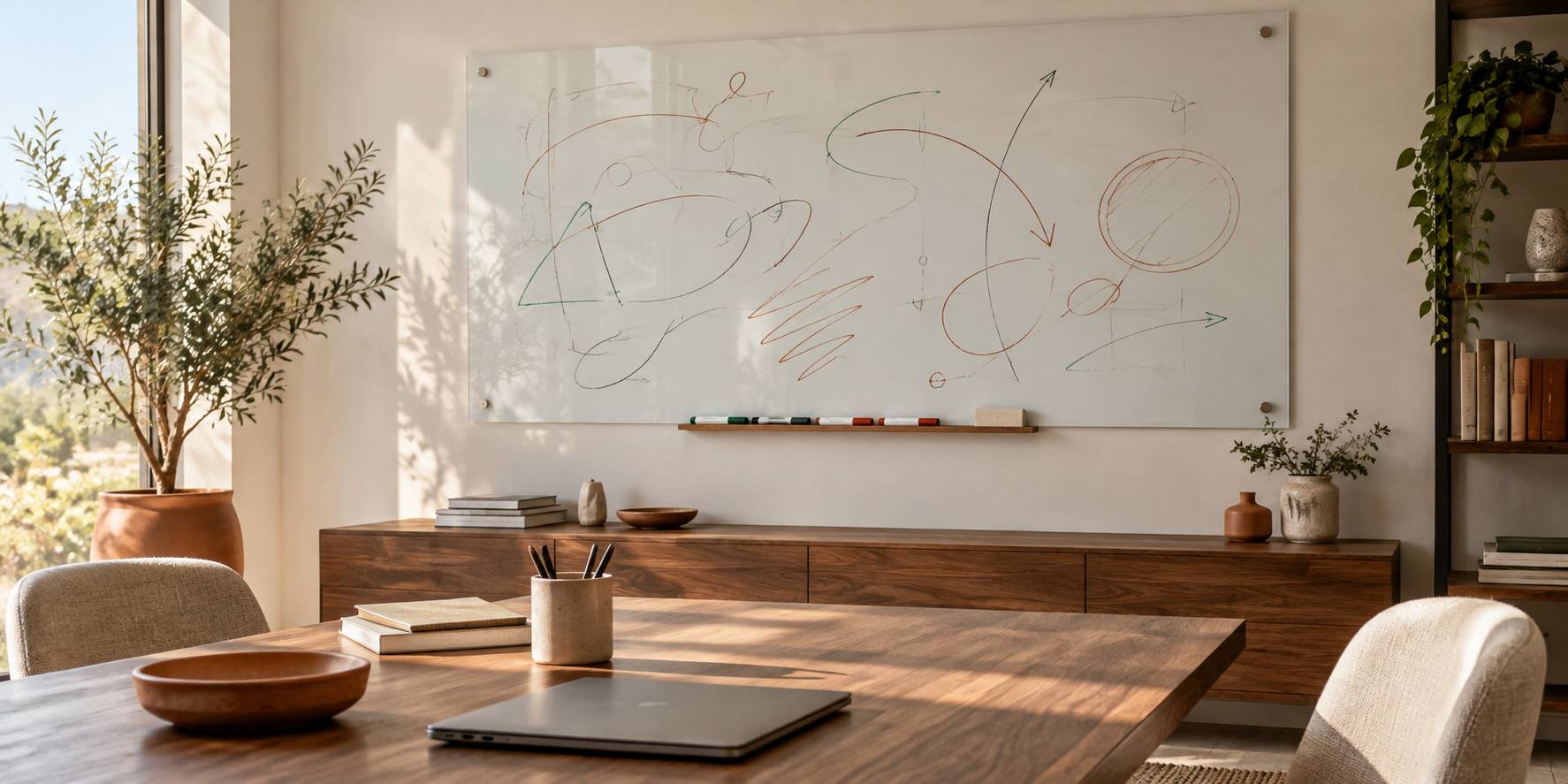 Tableau en verre pour écrire : quels feutres utilisent les pros